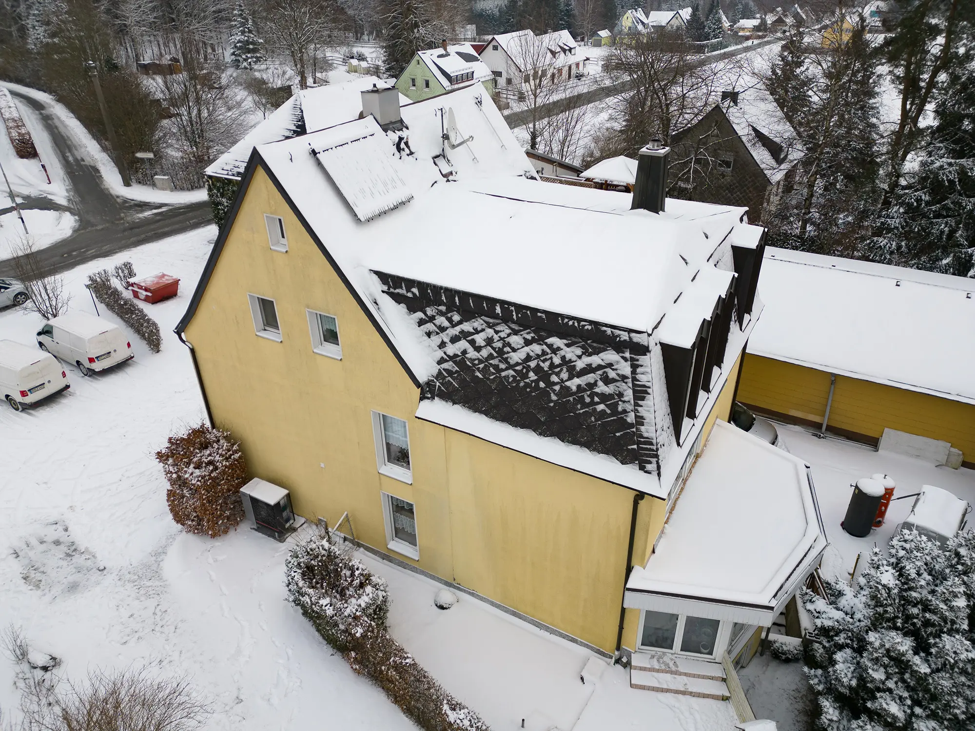 Wohnhaus Altbau mit Wärmepumpe alpha innotec Hybrox 16