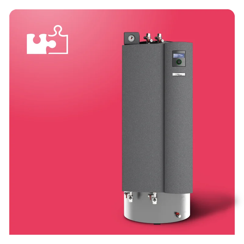 Ein alpha innotec Wärmepumpenzubehör Speicher